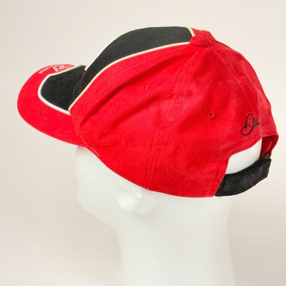 Dale Earnhardt Jr. 8 Winner’s Circle Budweiser Hat Red Black Adjustable - Picture 5 of 7